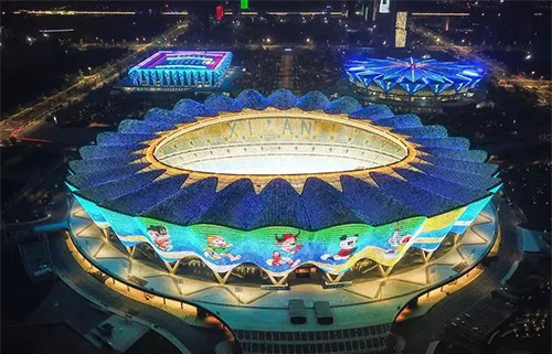 今年9月，西安盛大举办第十四届全运会，成为全国焦点。以智慧路灯杆为代表的新基建也在西安全市各地发挥瞩目作用，为全运会提供多种便利服务。